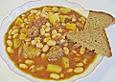 Kartoffeltopf mit Bohnen