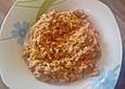 Reispfanne mit Mais und Hackfleisch