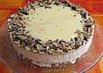 Eierlik&ouml;r - Sahnetorte auf Schokoraspel - Keksboden