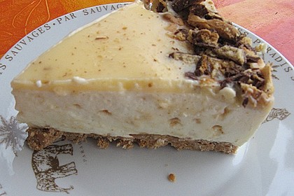 Eierlik&ouml;r - Sahnetorte auf Schokoraspel - Keksboden 1
