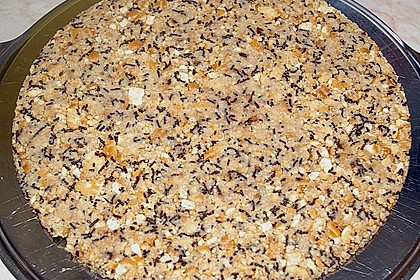 Eierlik&ouml;r - Sahnetorte auf Schokoraspel - Keksboden 2