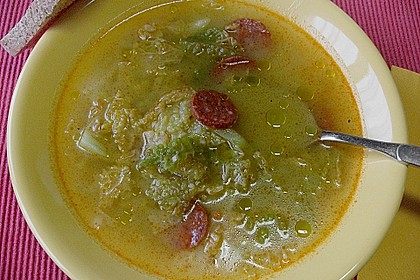 'Gr&uuml;ne' Kartoffelsuppe