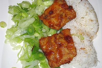 Lachs-Teriyaki auf Porreegem&uuml;se 15