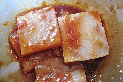 Lachs-Teriyaki auf Porreegem&uuml;se 16