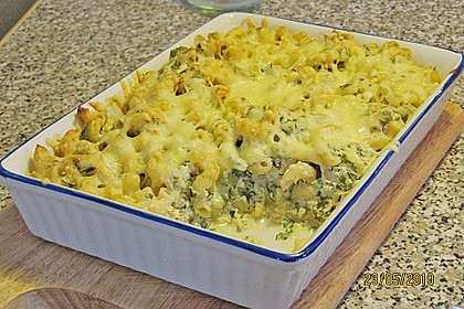 Nudelgratin mit Wildkr&auml;utern 1
