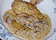 H&auml;hnchen in Sahnesauce