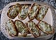 Baguette mit Champignons