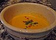 Karottensuppe mit Aprikosen
