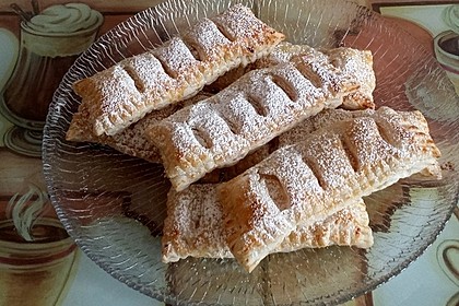Blätterteig - Marzipanhörnchen