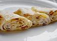 Pfannkuchen mit Schinken - Rahmf&uuml;llung