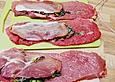 Rouladen mit Spinat, Speck und Pilzen