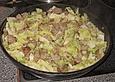 Spitzkohl - Hackfleisch - Pfanne