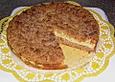 Topfen - Streuselkuchen mit &Auml;pfeln