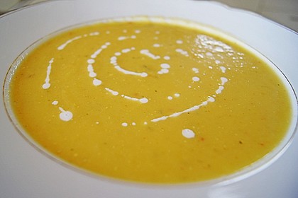 K&uuml;rbis - Mango - Suppe