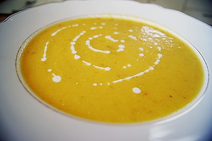 K&uuml;rbis - Mango - Suppe 1