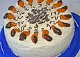 Mandarinen - Zitronen - Cremetorte