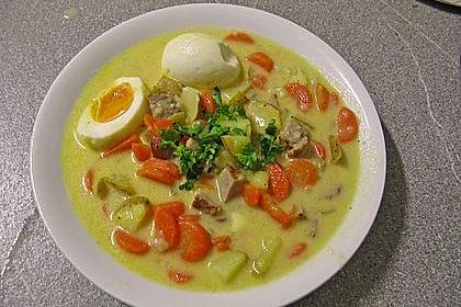 Kummerower Möhren in Eiersauce 2