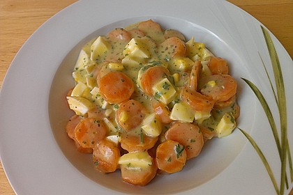 Kummerower Möhren in Eiersauce 1