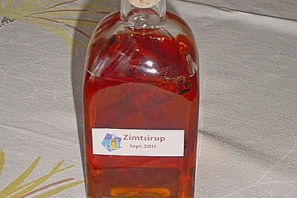 Zimtsirup 15
