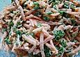 M&ouml;hren - Petersilie - Haselnusssalat mit Orangen - Joghurt - Dressing