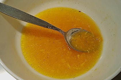 Möhren - Apfel - Salat mit Orangendressing und Walnüsse 15