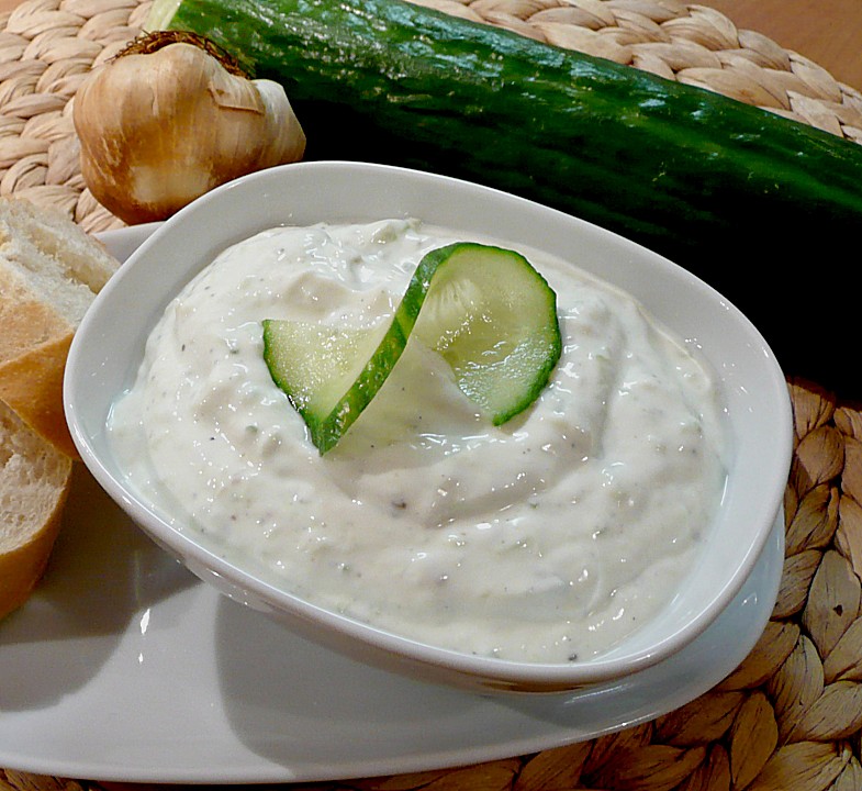 Olgas Tzatziki Rezept