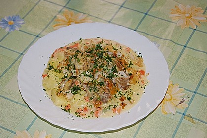 Fischragout mit M&ouml;hren