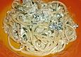 Spaghetti mit Mangold - Fetacreme