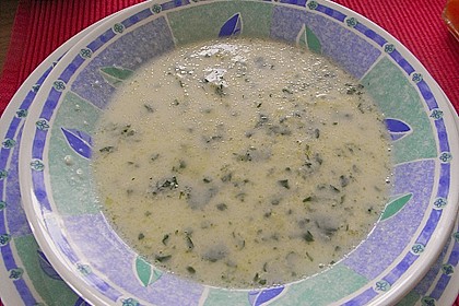 Knoblauch - Cremesuppe 4