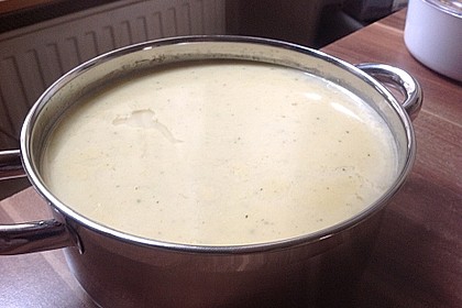 Knoblauch - Cremesuppe 2