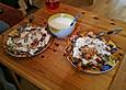 Tortillas mit K&auml;se &uuml;berbacken