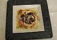 Lachs - Carpaccio mit Champignons