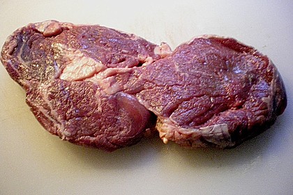 Rumpsteak, medium, mit Gelinggarantie