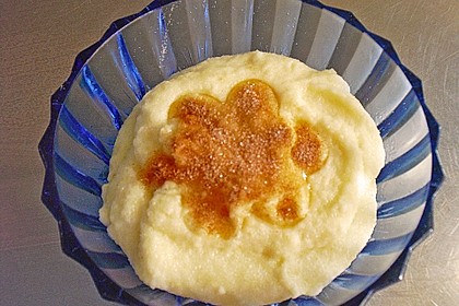 Grießbrei mit Vanille 2