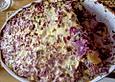 Rotkohlauflauf mit Hackfleisch und Kartoffeln