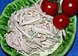 T&ouml;ginger Fleischsalat, mit selbstgemachter Mayonnaise