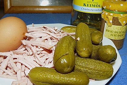 Töginger Fleischsalat, mit selbstgemachter Mayonnaise 6