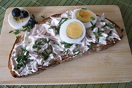 Töginger Fleischsalat, mit selbstgemachter Mayonnaise 2