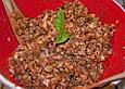 Linsensalat mit Reis