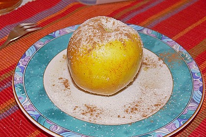 Bratapfel aus der Mikrowelle 1