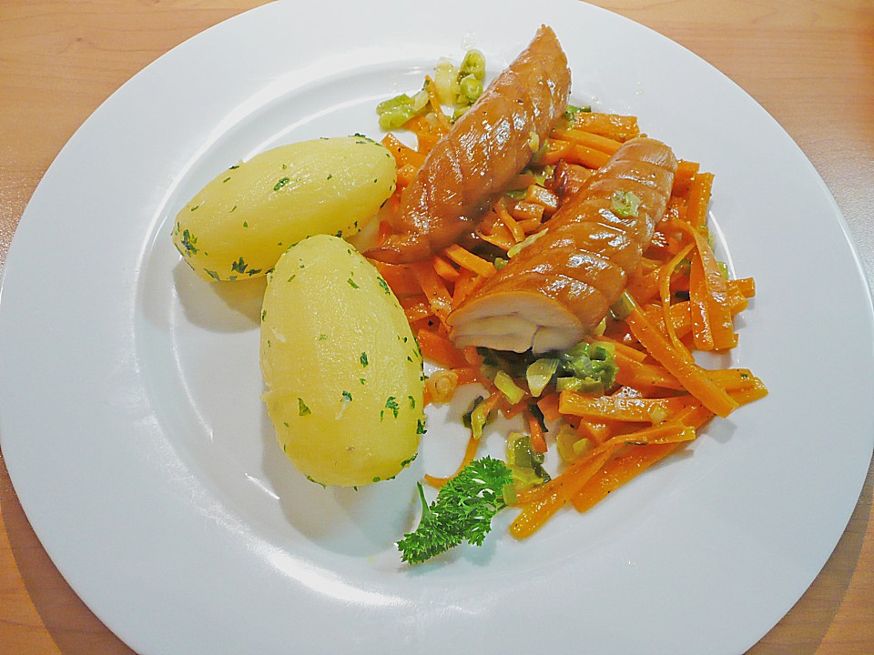 Räucherfisch auf Gemüse (Rezept mit Bild) von plumbum | Chefkoch.de