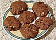 Bittersweet Chocolate Cookies with Pecans