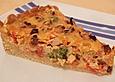 Paprika - Brokkoli - Quiche