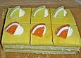 Orangen - Blitztorte
