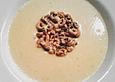 Kartoffelcremesuppe mit Nordseekrabben