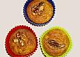 Walnussmuffins mit Ahornsirup