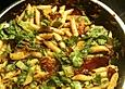 Rigatoni mit Endivien und K&uuml;rbis
