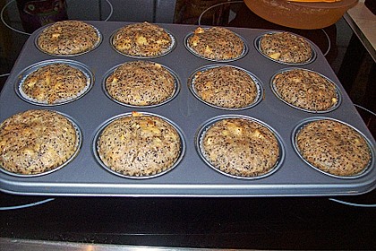 Apfel - Mohn - Muffins 7