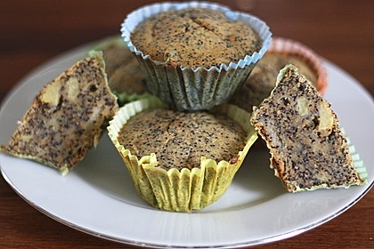 Apfel - Mohn - Muffins 6