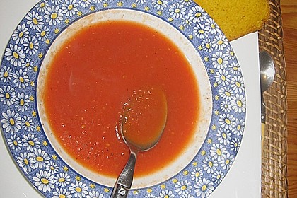 Feurige Apfel - Tomaten - Suppe 5